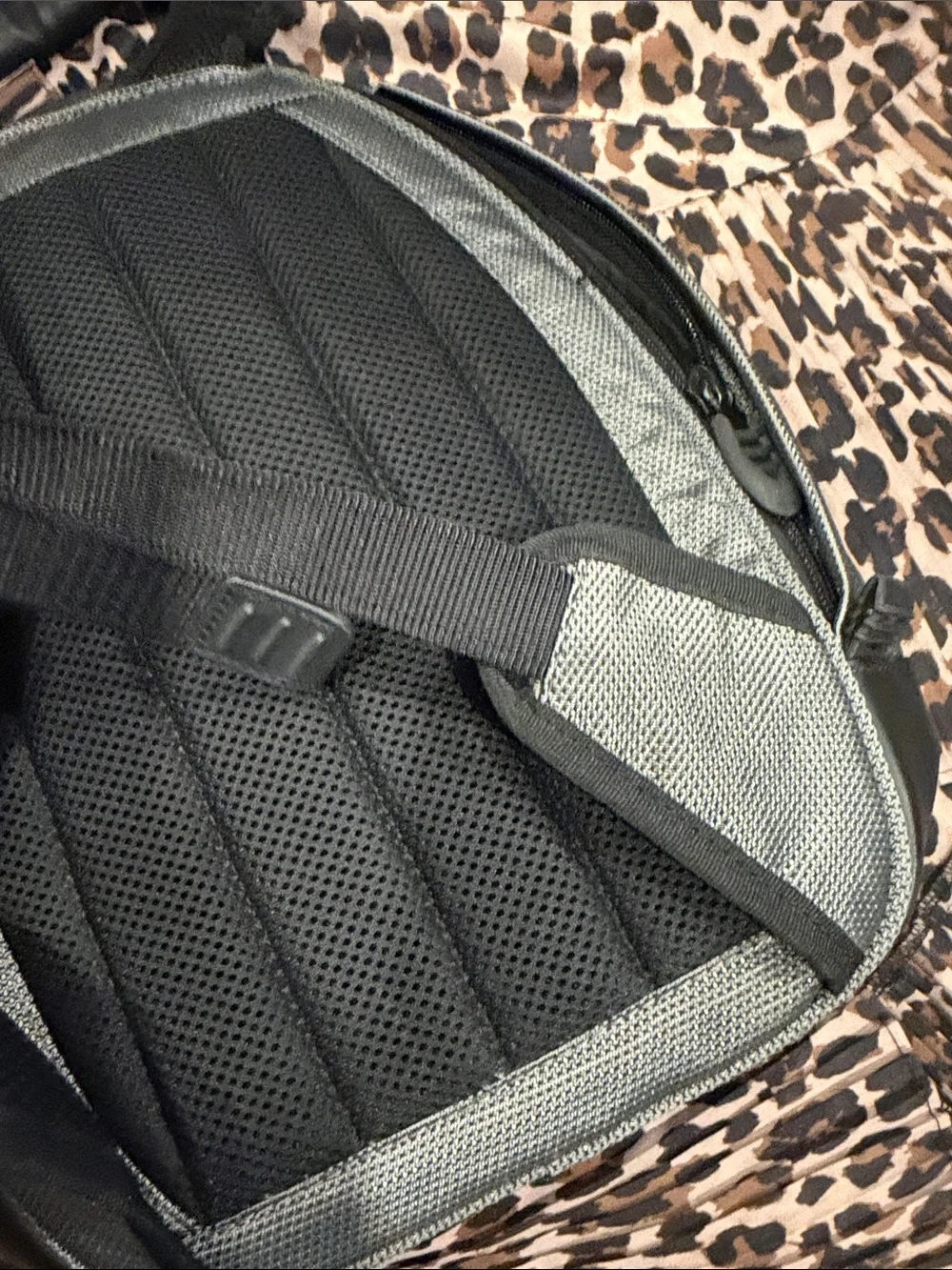 Tumi Gray and Black Men’s Backpack